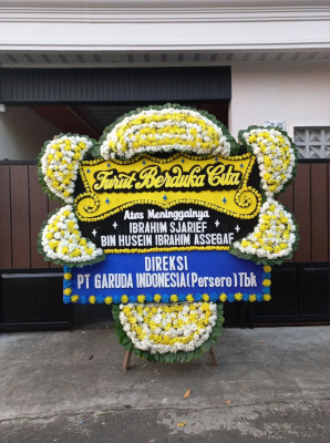 Papan Bunga Duka di Tualan Hulu